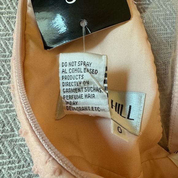 211-PMTT NWT Sherri Hill Pink Short Formal , Homecoming , Pageant Dress Size 0. - Picture 9 of 13